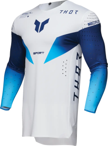 Tricou Enduro Thor Sportmode Strike White S, 1, nordicamoto.ro