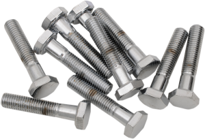 Fine-thread Hex-head Bolt Assortment Silver
