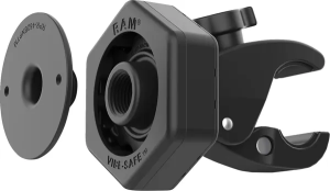Tough-claw szorítóalap Vibe-safe adapterrel, fekete , nordicamoto.ro