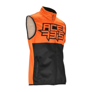 Acerbis MX Linear Softshell kabát, fekete/narancssárga, XL, 1, nordicamoto.ro