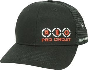 Pro Circuit szervizsapka, fekete, nordicamoto.ro