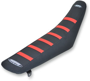 6-rib Gripper Seat Cover Black