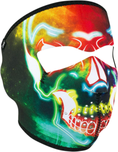 Zan Full Face Mask Neopre Green, Red