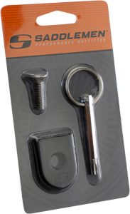 Security Seat Screw Black, 2, nordicamoto.ro