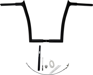 1-1/4(r) Ez Install Pointed Top Handlebar Kit Black, 4, nordicamoto.ro