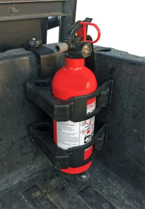 Fire Extinguisher Holder Black, 2, nordicamoto.ro