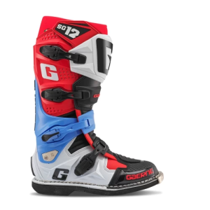 Gaerne SG12 ENDURO REALM csizma – piros/kék/fekete, 2, nordicamoto.ro