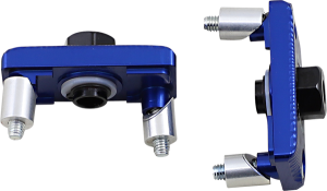 Captive Axle Block Sliders Blue