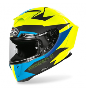 Airoh GP 550 S VEKTOR bukósisak, kék/sárga matt, nordicamoto.ro