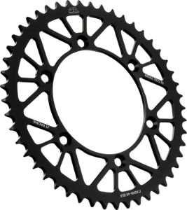 JT SPROCKETS Racelite Aluminum Rear Sprocket Silver, 1, nordicamoto.ro