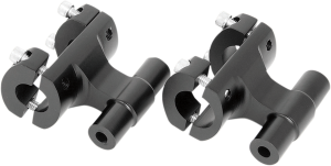 Powerriser 325 Pivoting Risers Black