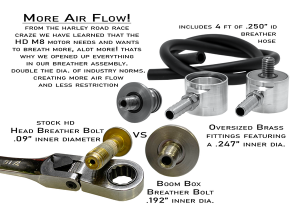 (r)boom Box(r) Max Volume M8 Air Cleaner Kit Red, 3, nordicamoto.ro