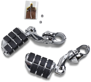 Cruise Pegs For Use With Fairing Lowers Silver Short, 2, nordicamoto.ro
