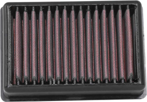 High-flow Air Filter Black, Red, 1, nordicamoto.ro