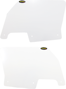 Replacement Number Plates White, 5, nordicamoto.ro