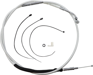 High-efficiency Braided Sterling Chromite Ii® Clutch Cable Silver, 1, nordicamoto.ro