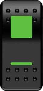 Rocker Switch Black 