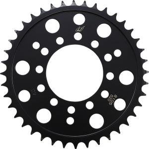 Lightweight Steel Sprocket Black, Zinc, 1, nordicamoto.ro