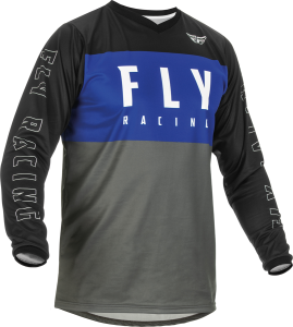 „Fly F-16” gyerekpóló – kék/szürke/fekete