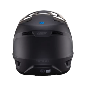 Leatt Moto 2.5 Stealth sisak, fekete/szürke V24 S, 4, nordicamoto.ro