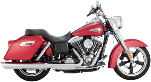 Twin Slash 2-into-1 Slip-on Muffler Chrome, 2, nordicamoto.ro