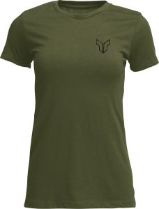 Tricou Dama Thor Patched Up Verde XL, 1, nordicamoto.ro