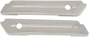 Saddlebag Hinge Covers Silver