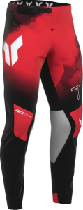 Thor Sportmode Carbon piros/fekete nadrág, 34-es méret, 1, nordicamoto.ro