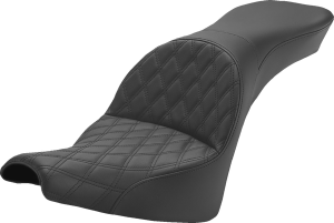 Explorer Lattice Stitch Seat Black
