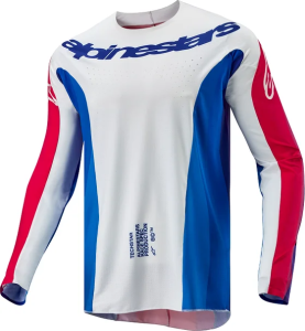 Tricou Alpinestars Techstar Pneuma White XL, 1, nordicamoto.ro