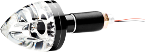 Mo-blaze Cone Handlebar Turn Signal Anodized Black
