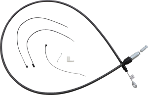 Black Pearl Quick Connect Upper Clutch Cable Black