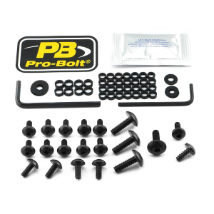 Fairing Bolt Kit For Yamaha Black, 1, nordicamoto.ro