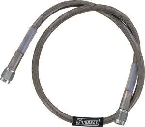 Street Legal Universal Brake Lines Silver, Clear-coated