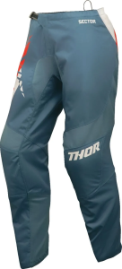 Pantaloni Dama Thor Sector Split Blue/White 7/8, 1, nordicamoto.ro