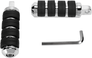 Foot Pegs Silver