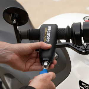 Oxford LeverLock motorkerékpár-zár riasztóval, sárga, 2, nordicamoto.ro