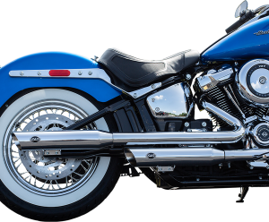 Slash Cut Race Slip-on Mufflers Chrome