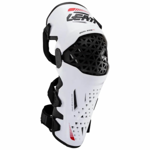 Leatt Dual Axis Pro térd- és sípcsontvédő, fekete/fehér, XXL, 3, nordicamoto.ro