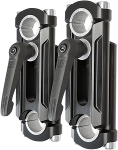 Adjustable Handlebar Riser For Snowmobiles Black