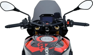 Windscreen Touring Tuono V4 Dark Smoke , 5, nordicamoto.ro