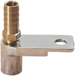 Chrome Billet Aluminum Oil Drain Chrome, 1, nordicamoto.ro
