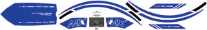 Graphics Kit For Tazer Mx Blue, 1, nordicamoto.ro