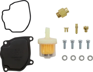 Ezüst színű pótalkatrész-készlet karburátorhoz, 2, nordicamoto.ro