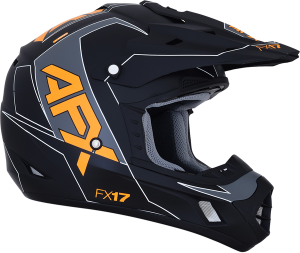 Helmet Fx17 M-blk/org Sm Orange S, 2, nordicamoto.ro