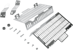 Radiator Guard Brushed Aluminum