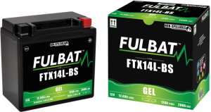 Fulbat FTX14L-BS motorkerékpár-gélakkumulátor, 2, nordicamoto.ro