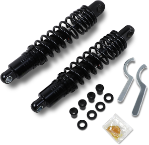 Premium Ride-height Adjustable Shocks Black