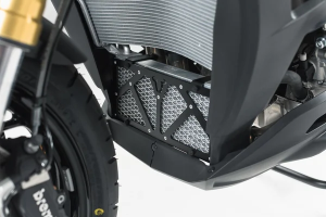 Oil Cooler Guard Black, Gray, 2, nordicamoto.ro
