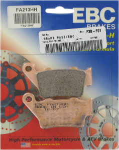 Sinterelt fékbetétek (r)hh(r), 1, nordicamoto.ro